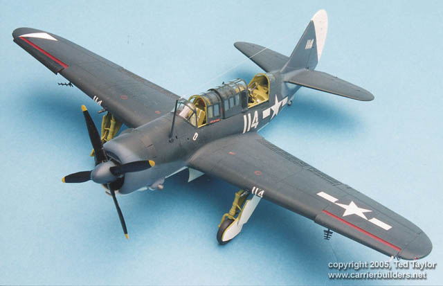 SB2C-4 Helldiver by Ted Taylor open wiring harness 